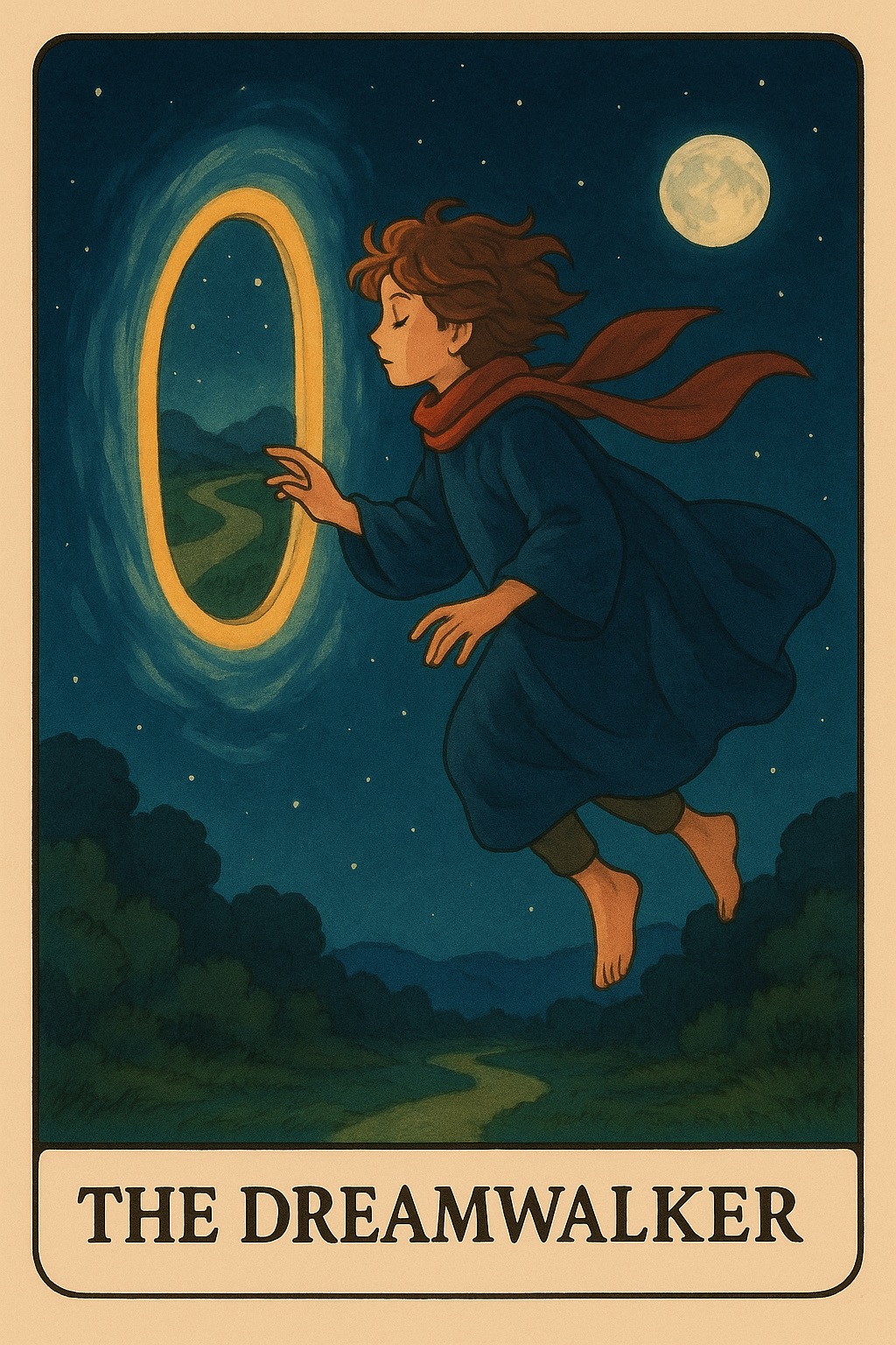 The Dreamwalker Oracle Card - Travel between realms