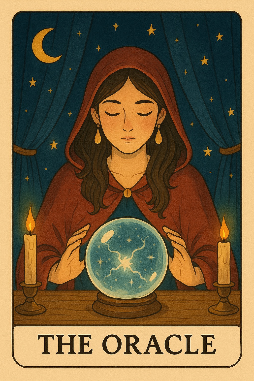 The Oracle Oracle Card - Prophecy, knowing
