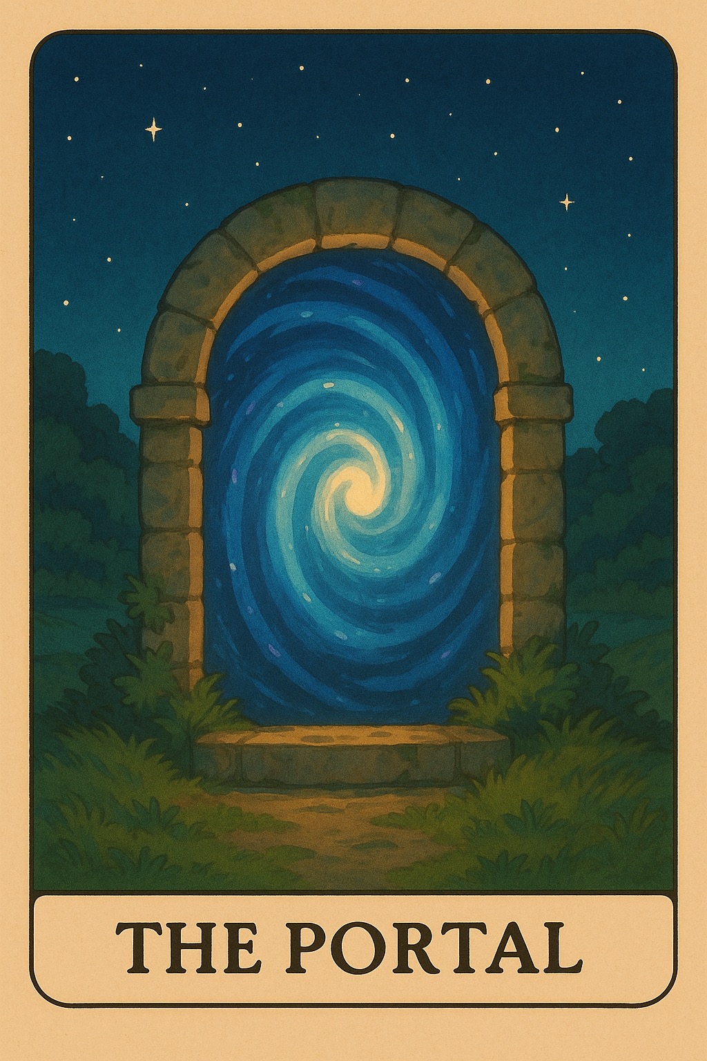 The Portal Oracle Card - Gateway to possibility