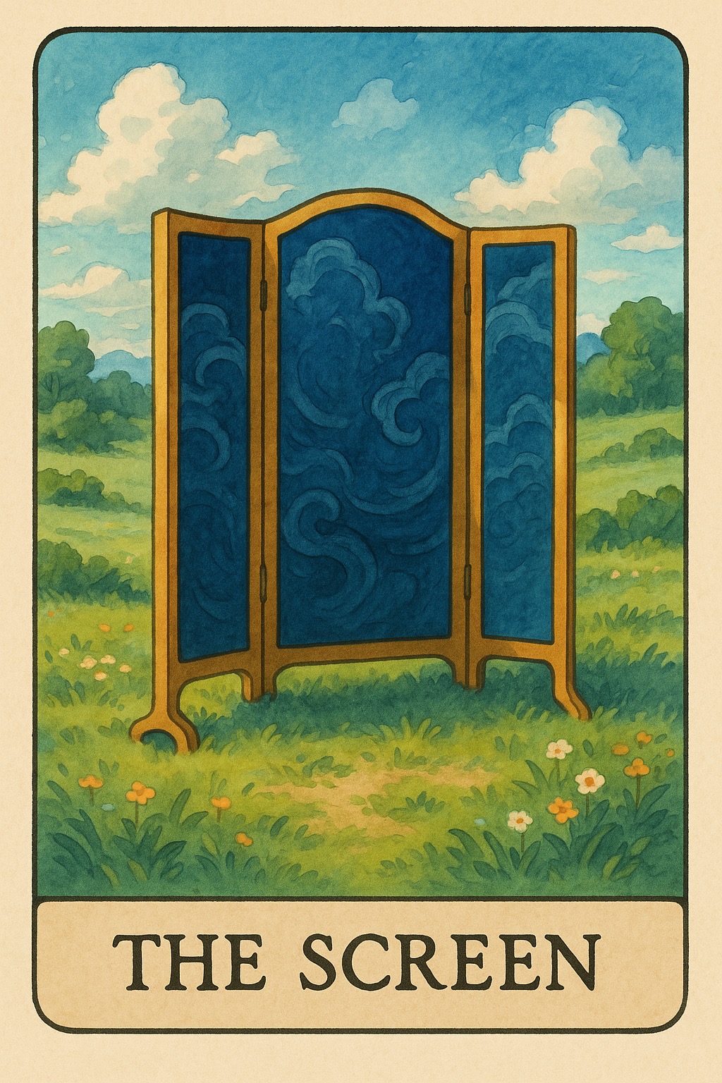 The Screen Oracle Card - Illusion or distraction