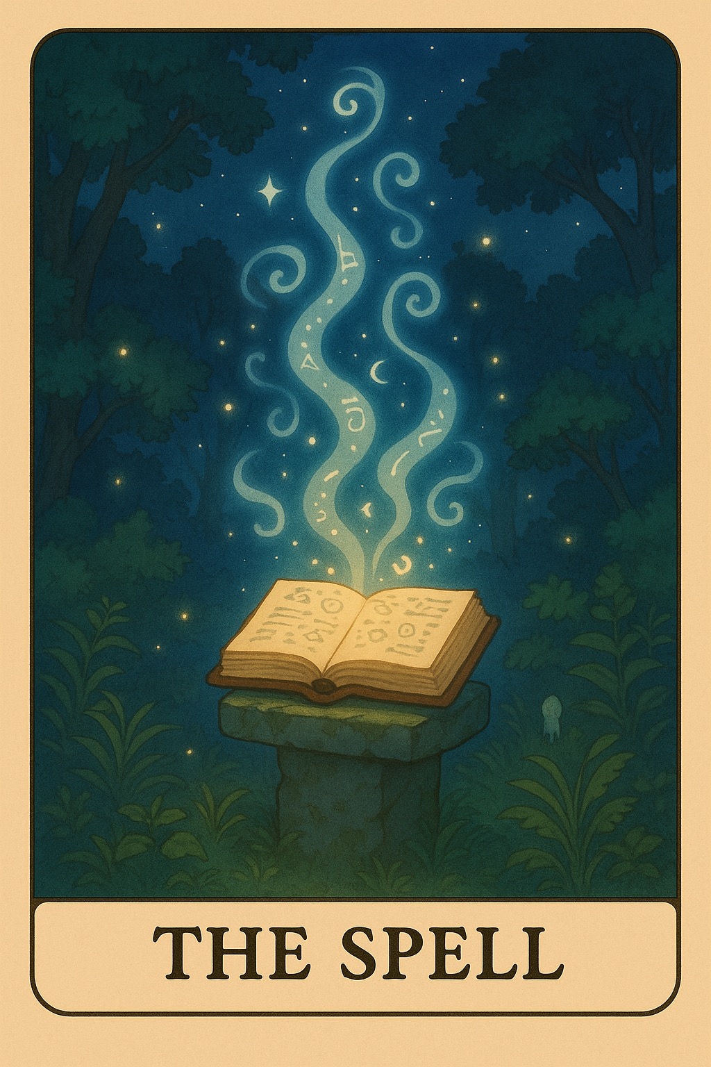 The Spell Oracle Card - Influence and enchantment