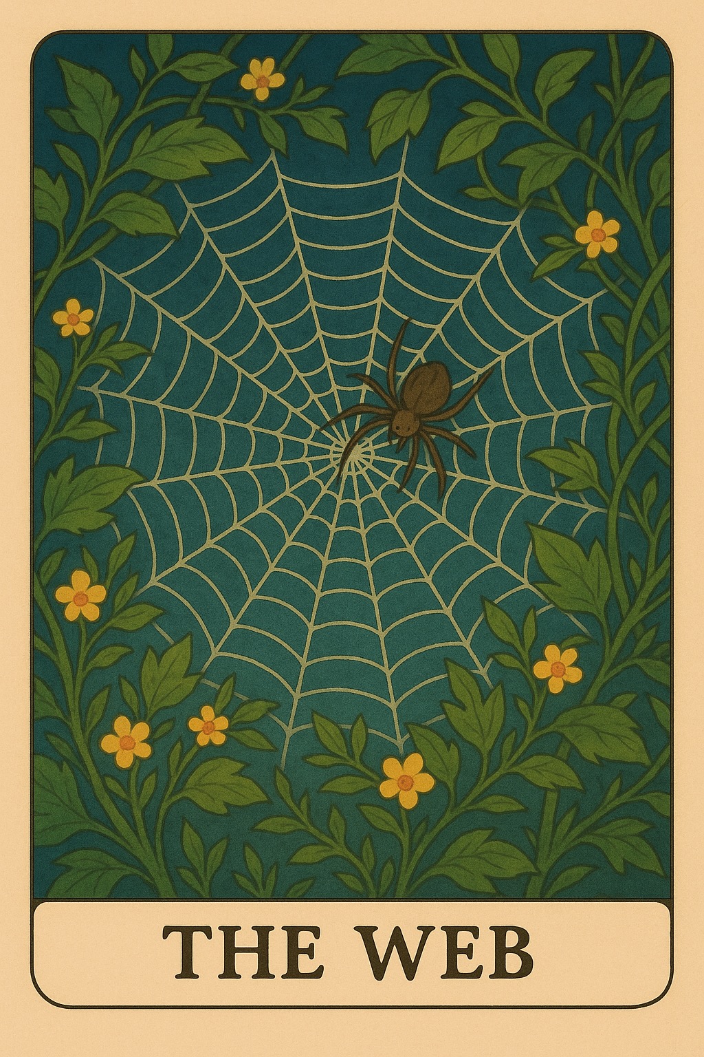 The Web Oracle Card - Complex social dynamics