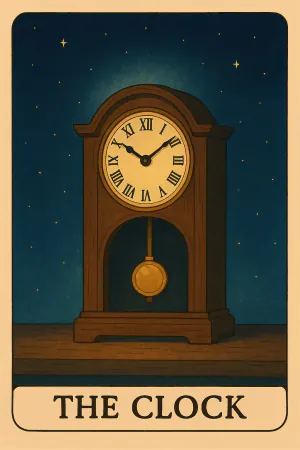 The Clock oracle card: Timing and urgency