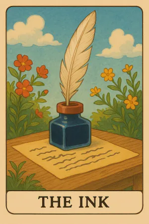 The Ink oracle card: Words, journaling, creativity