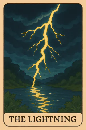 The Lightning oracle card: Sudden realization