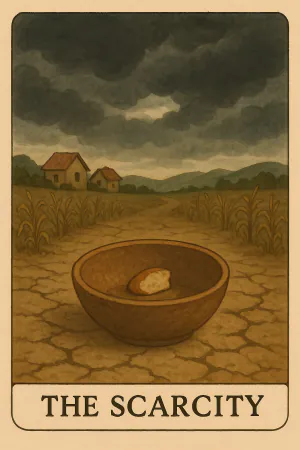The Scarcity oracle card: Fear of not enough